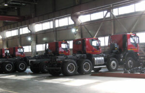 Производство грузовиков на АМТ N.V.